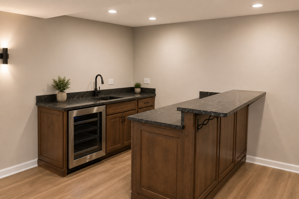 winnetka basement renovation