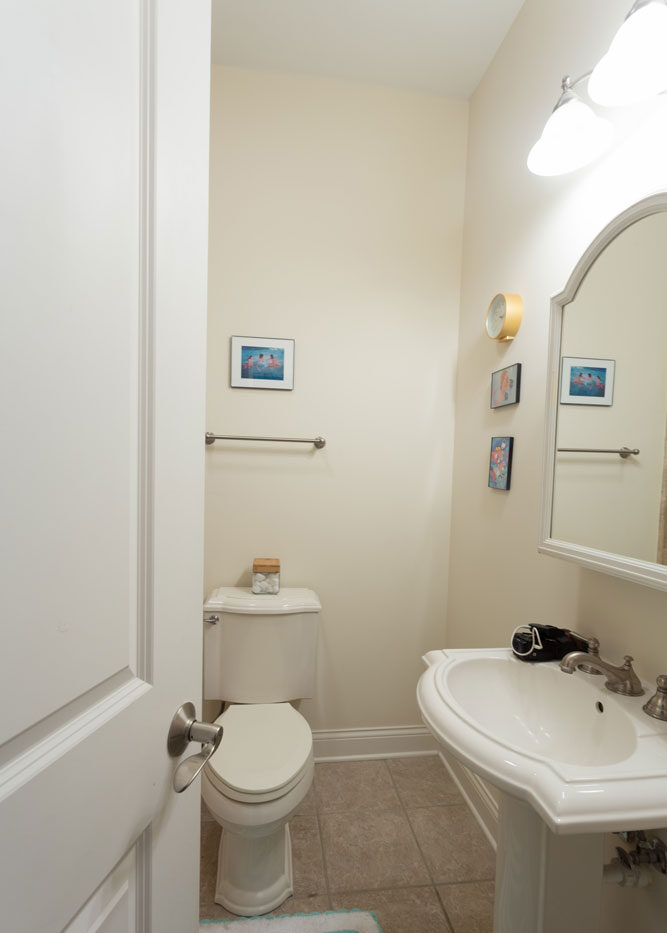 CHI | Chicago Lincoln Square Basement Powder Room Renovation