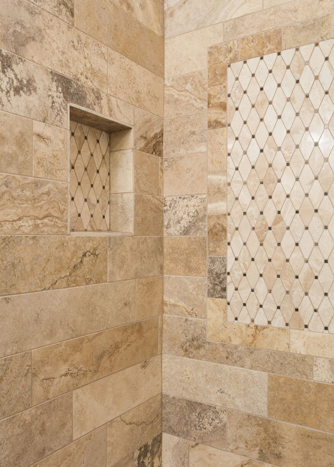 CHן ֻ| Lincoln Square Basement Bathroom Tiles Remodel