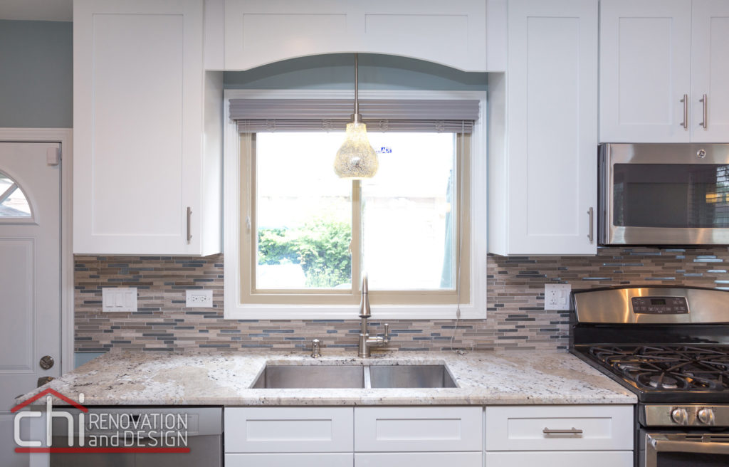 chi | Morton Grove Kitchen Sink Remodel