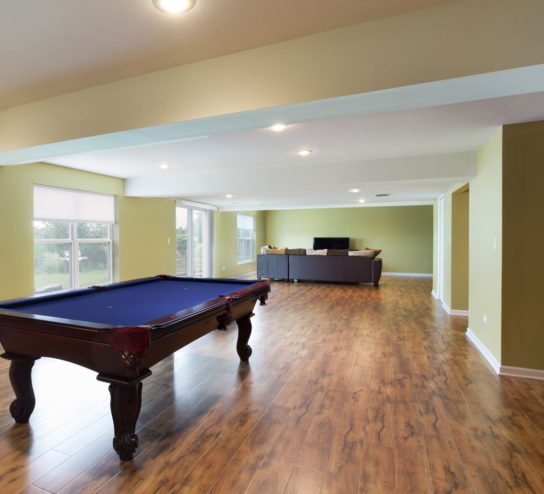 Round Lake Basement Renovation