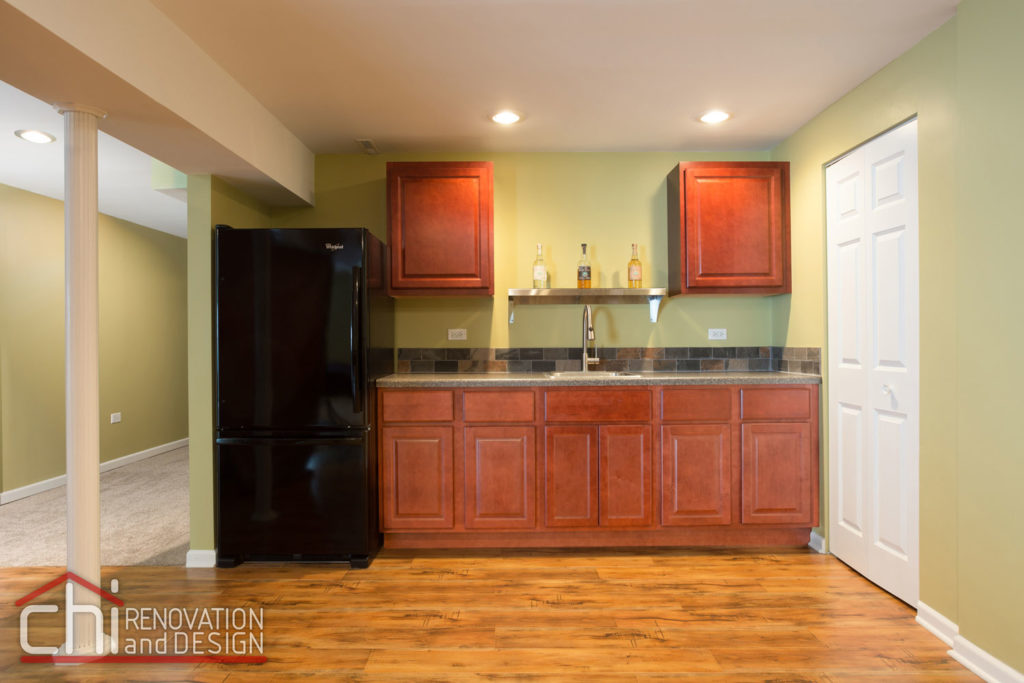 CHI | Round Lake Basement Kitchen Remodel