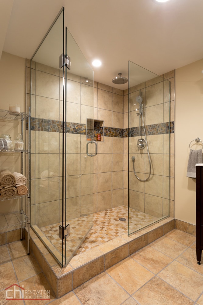 chi | Skokie Bathroom Shower Renovation