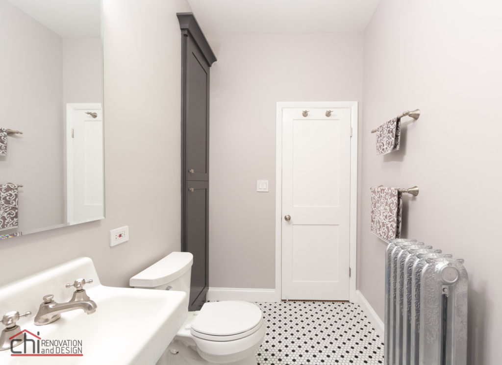 CHI | Chicago Vintage Bathroom Interior Renovation