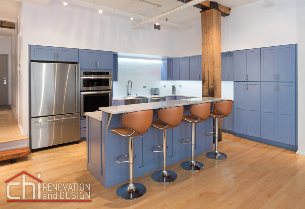 CHI | Illinois Downtown Condo Kitchen Remodeling