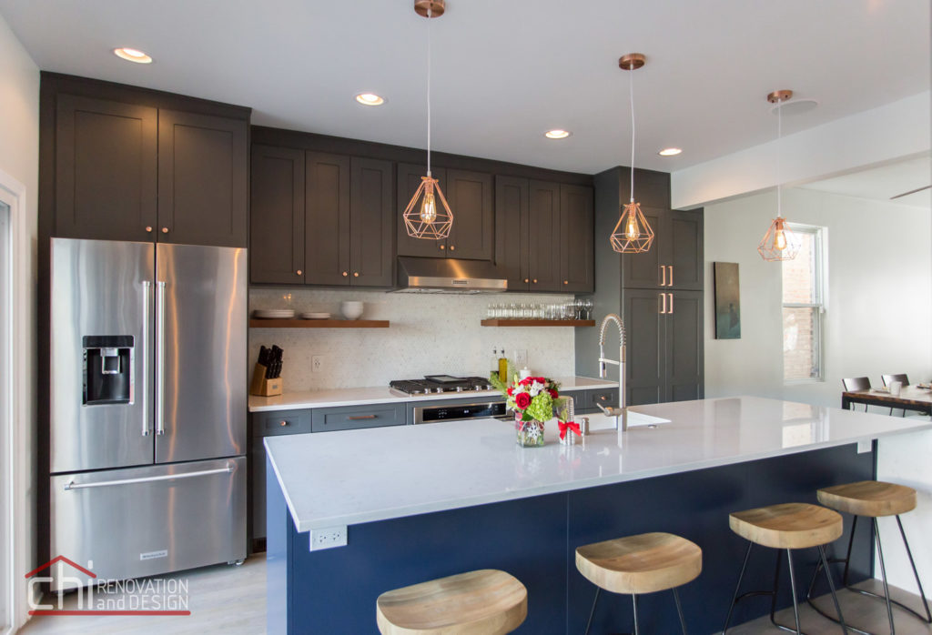 CHI | Luxury Open Concept Kitchen Renovation Interior Design