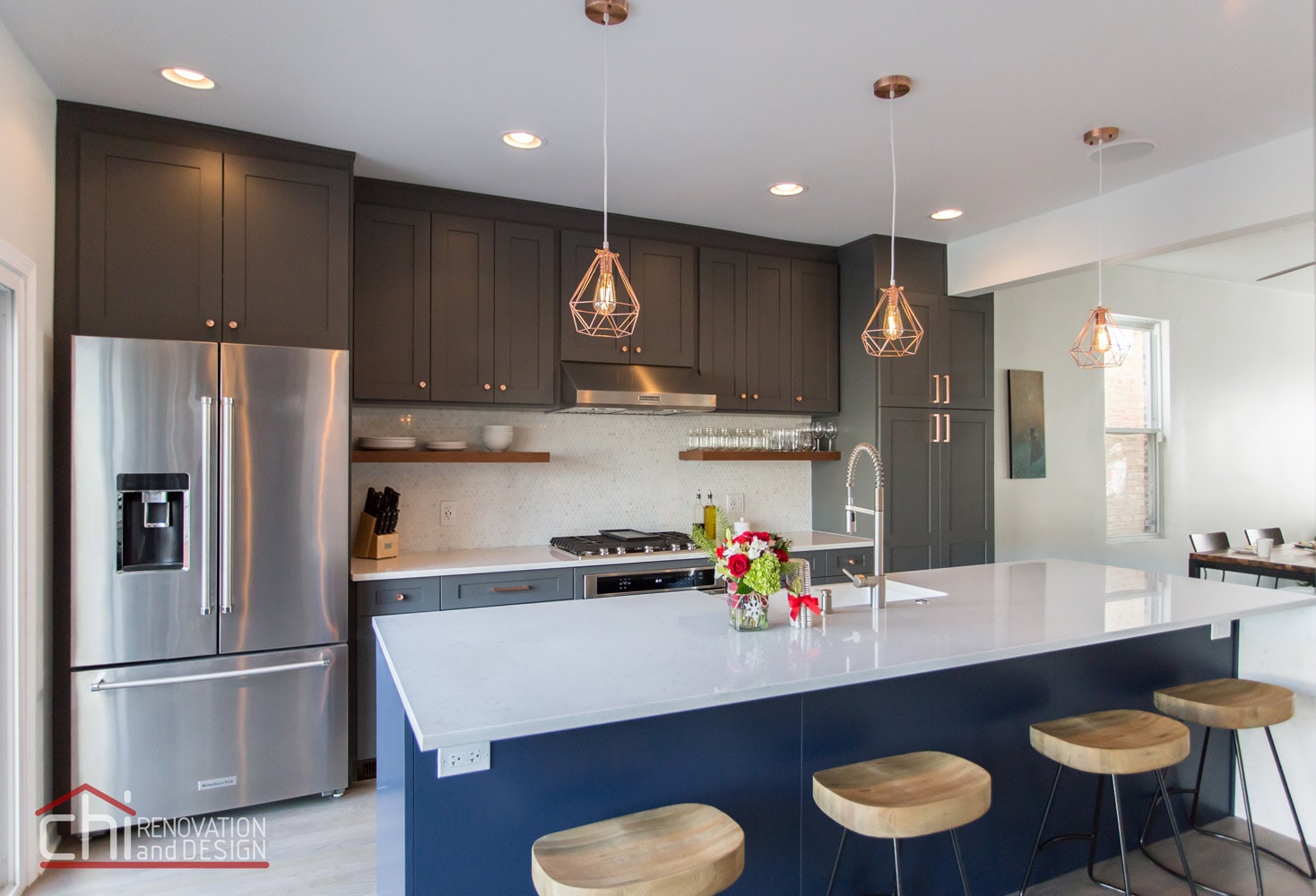 Luxury Open Concept Kitchen Renovation Interior Design