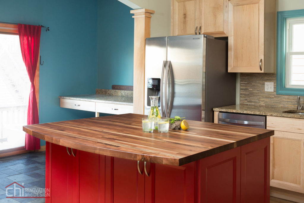CHI | Roscoe Village Kitchen Island Renovation