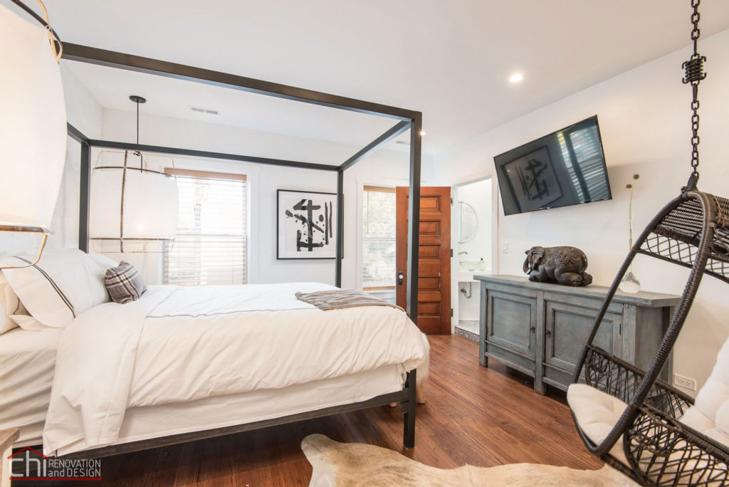 CHI | Shabby Chic Studio Loft Bedroom General Contractor