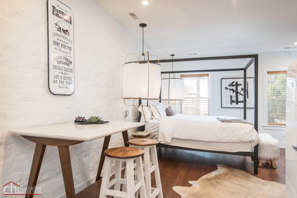 CHI | Shabby Chic Studio Loft Chicago Bedroom Design