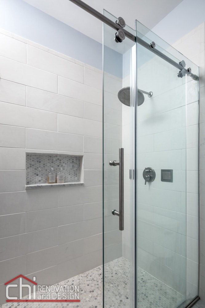 CHI | Wrightwood Bathroom Shower Remode