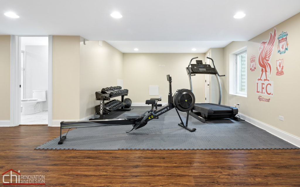 CHI | Barrington Basement Gym Remodelers