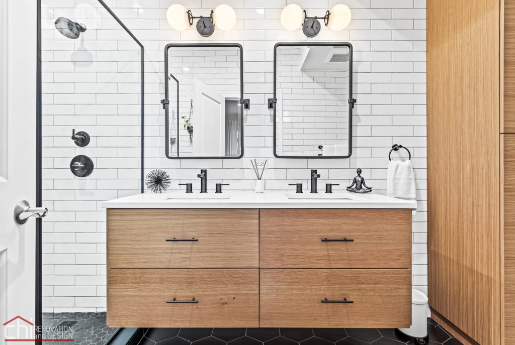 Chi | Chicago Wicker Park Bathroom Vanity Design