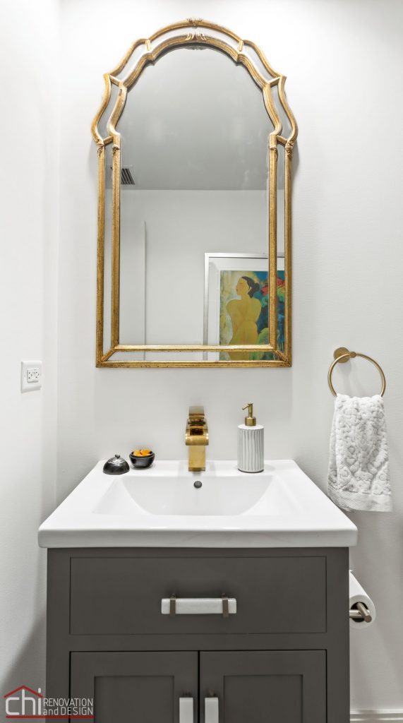 Chi | Chicago Condo Remodel Bath Single Sink