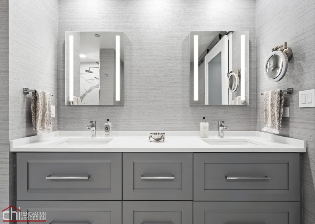 Chi | Chicago Condo Remodel Master Bath Sink