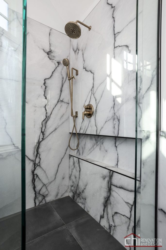 Classic Style Meets Comfort Chic - master Bathroom