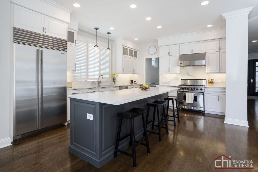Design Build Kitchen - A Tasteful and Timeless Wilmette Kitchen