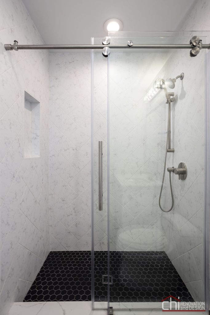 Classic Style Meets Comfort Chic - kids Bathroom
