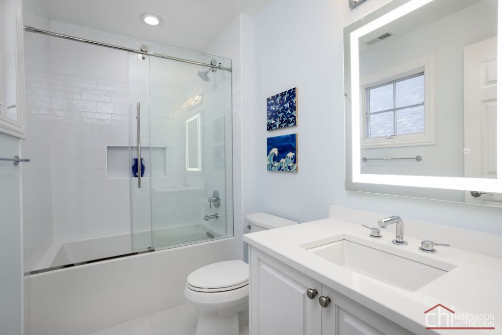 Classic Style Meets Comfort Chic - kids Bathroom