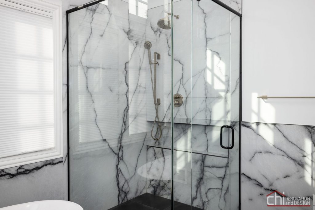 Classic Style Meets Comfort Chic - master Bathroom