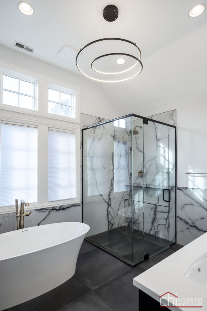 Classic Style Meets Comfort Chic - master Bathroom