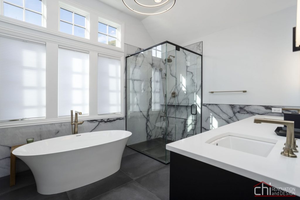 Classic Style Meets Comfort Chic - master Bathroom