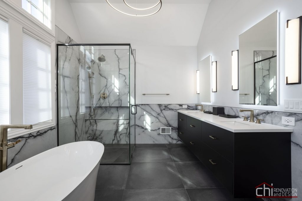 Classic Style Meets Comfort Chic - master Bathroom