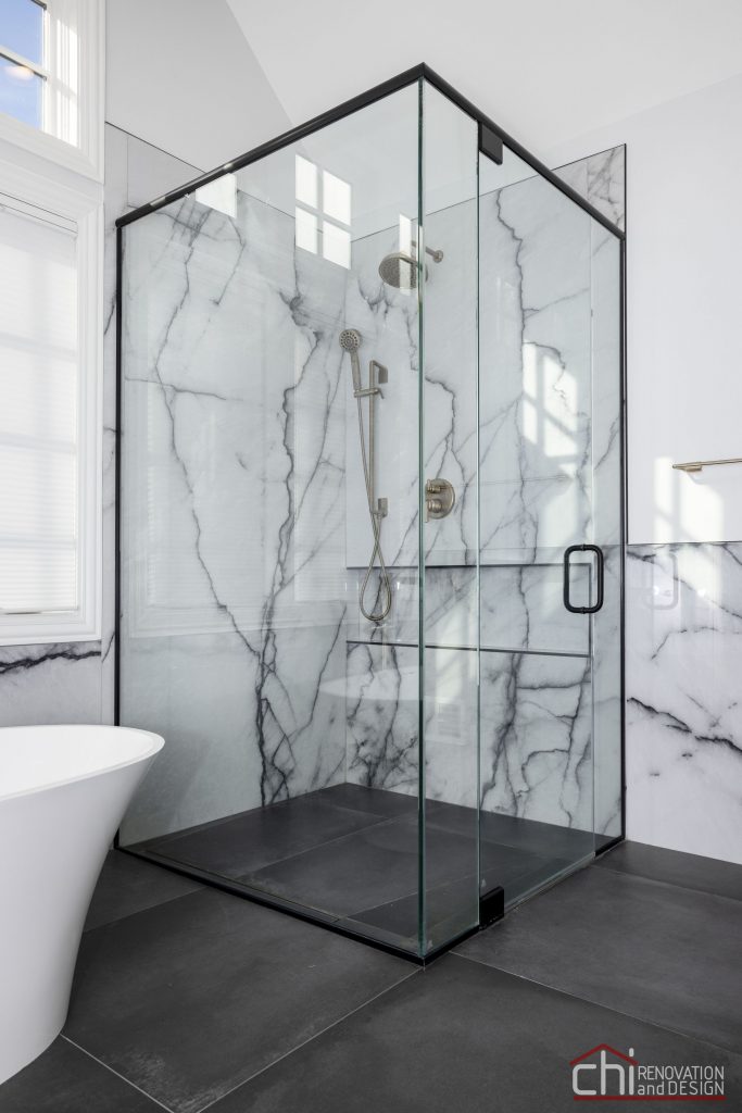 Classic Style Meets Comfort Chic - master Bathroom