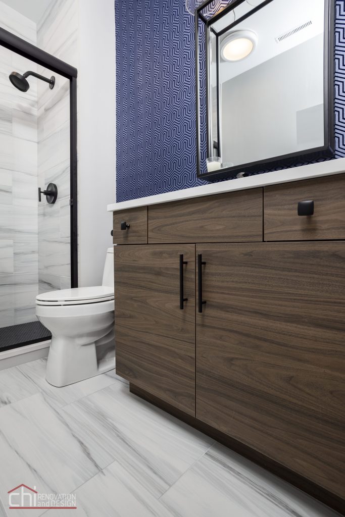 Two Bucktown Bathroom Renovation