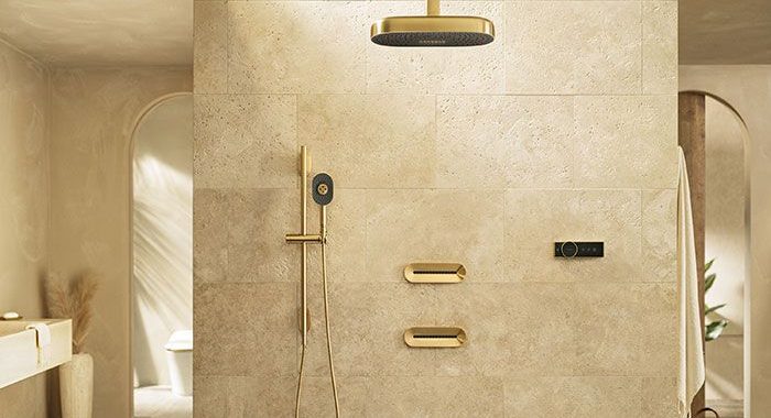 Clean Curves bathroom renovation
