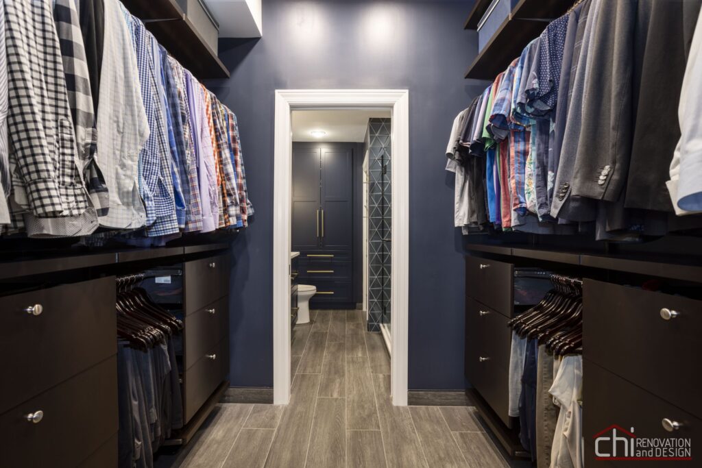 Masculine Uptown Master Bath Overhaul