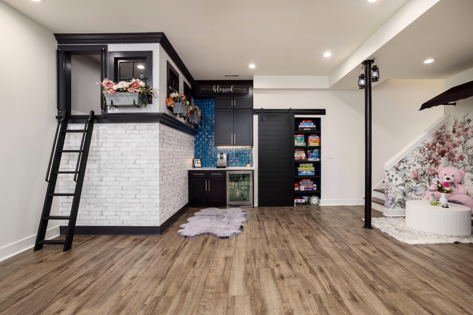 Evanston Basement Renovation: Kids Playroom